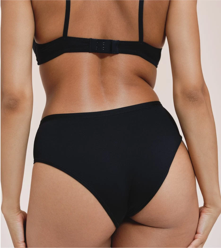 Slip für Ausfluss - Classic - Recyceltes Nylon - Schwarz - Image 2