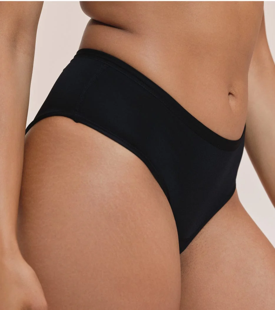 Slip für Ausfluss - Classic - Recyceltes Nylon - Schwarz - Image 3